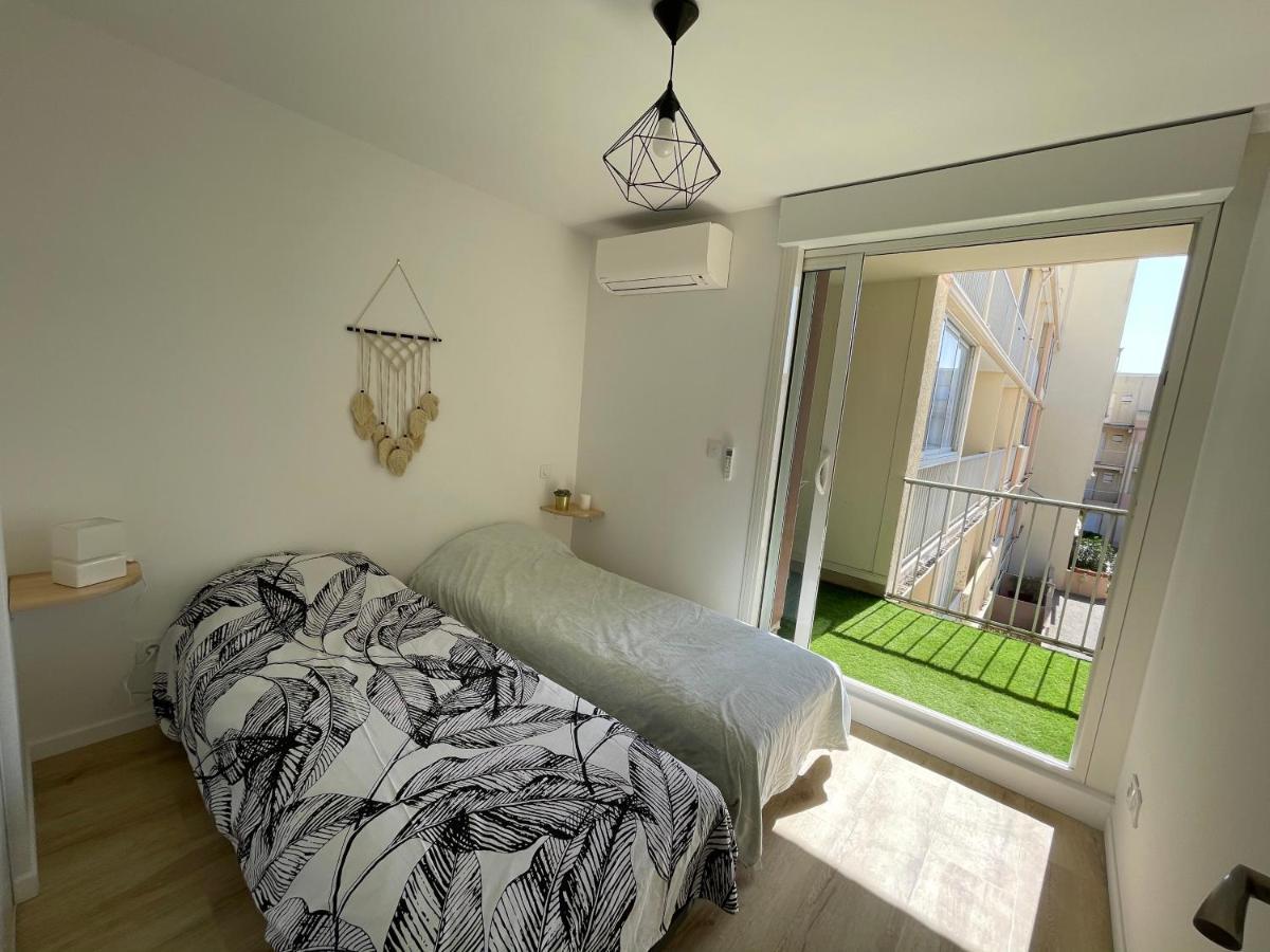 Ferienwohnung T3 Expo Sud-Est - Parking - Piscine - Clim - Wifi Gruissan Exterior foto